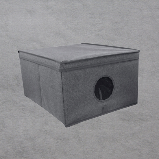 Picture of Folding box L size 50x40x25cm Gray 8000303317364