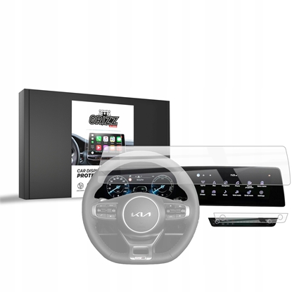 Attēls no Folia ceramiczna GrizzGlass CarDisplay Protection do Kia Sportage 5 Business Line 2021-2025