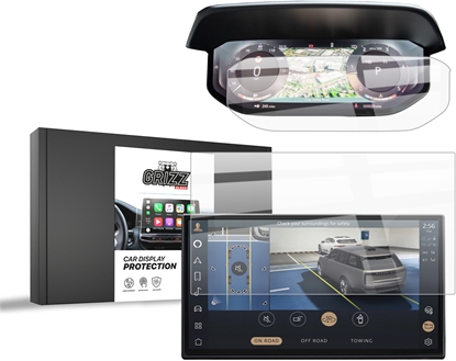 Attēls no Folia ceramiczna GrizzGlass CarDisplay Protection do Range Rover Sport 2022-2024 [2w1]