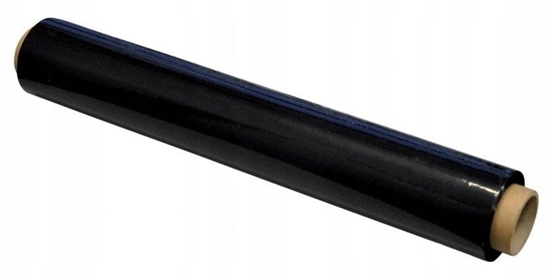 Picture of Folia stretch OFFICE PRODUCTS, rczna, 1,7kg netto, szer. 500mm, 23mikr., czarna