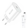 Picture of Foneng Fast charger Foneng 1x USB PD 3.0 EU39 + USB C to Lightning