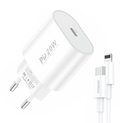 Attēls no adowarka Foneng adowarka szybkoadujca Foneng EU39 Type-C to iPhone