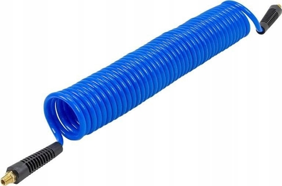 Изображение Forsage W spiralny poliuretanowy 6.5mm x 10m z gwintowanymi kocówkami 1/4" (do powietrza)