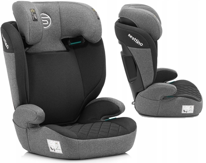 Picture of FOTELIK SAMOCHODOWY SESTTINO ARMOUR PRO GRAY 100-150 CM I-SIZE 15 - 36 KG