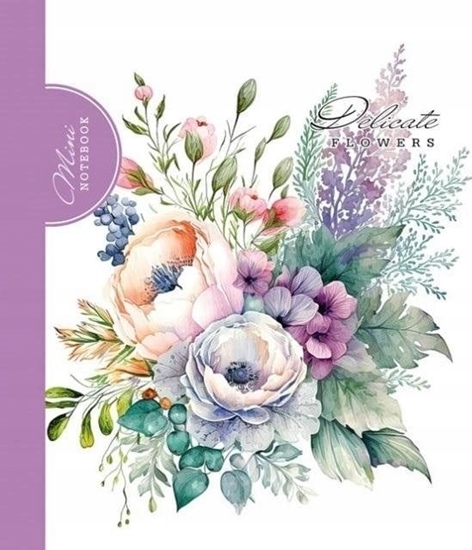 Picture of Fresh Notatnik ozdobny 100x100/48K kratka Bukiet fiolet