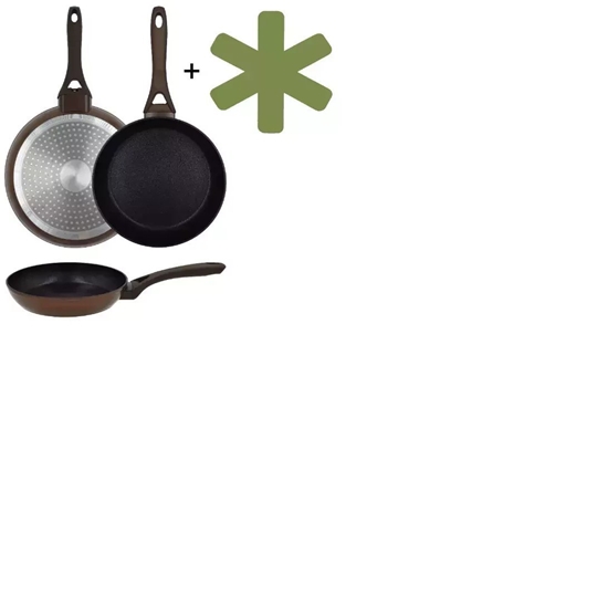 Picture of Frying pan Natura O24cm induction brown with protector 4744561011797