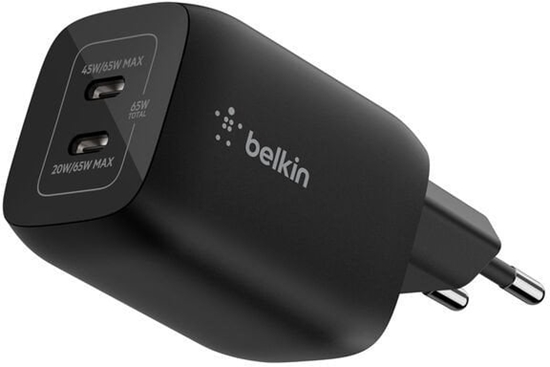 Picture of Belkin Gaming USB-C Charger 65 Watt, GaN black ENA007kqBK