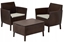 Attēls no Garden furniture set Salemo Balcony Set brown 8711245158655