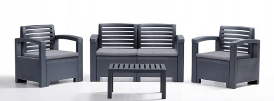 Picture of Garden furniture set Set Nevada 2 grey 8003723490471
