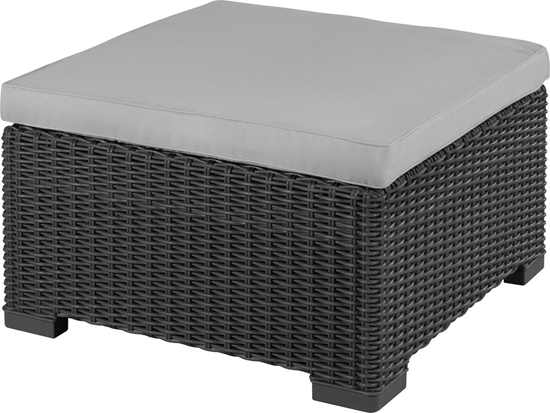 Picture of Garden stool/table California Bay with cushion gray 8711245154978