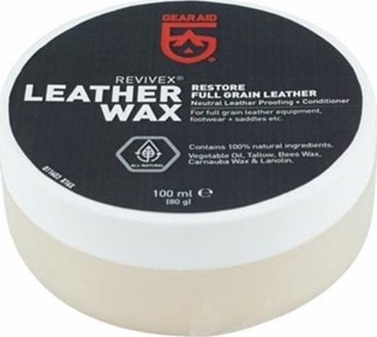 Изображение Gear Aid GearAid Revivex Leather Wax 100ml 36200