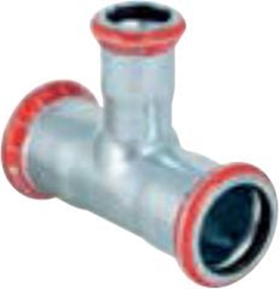 Изображение Geberit Trójnik redukcyjny Mapress C-Stahl 108 x 35 x 108mm (21246)