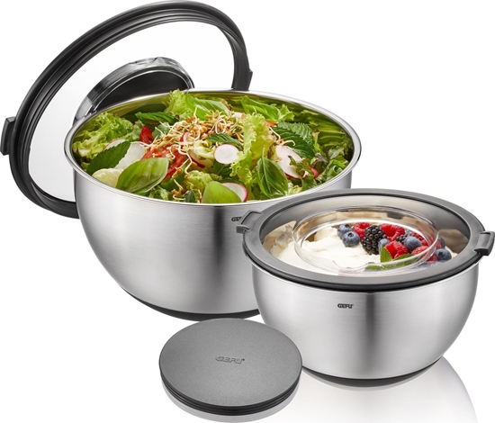 Изображение Gefu Zestaw 2 mis z pokrywk GEFU MUOVO G-35055