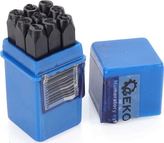 Picture of Geko Numeratory cyfry 6mm 9 elementów (G01810)