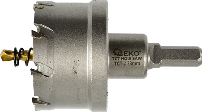 Picture of Geko Otwornica widiowa - koronka do metalu 53mm z wiertem tytanowym (60)