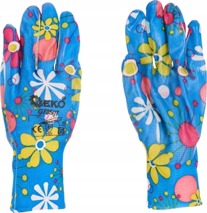 Attēls no Geko Rkawice robocze ogrodowe damskie r.6 (12/300)