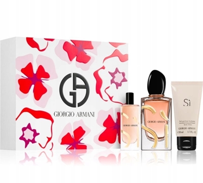 Изображение GIORGIO ARMANI Si Intense EDP spray 100ml + BODY LOTION 50ml + EDP spray 15ml