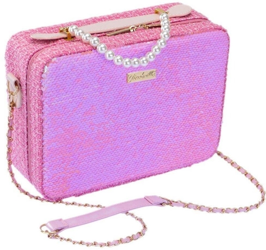 Picture of Girabrilla maxi walizka Make up ciemny ró