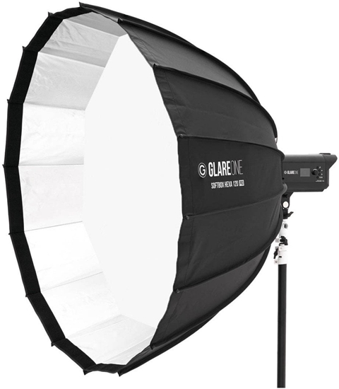 Изображение GlareOne Softbox Hexa 120 PRO zestaw dyfuzorów