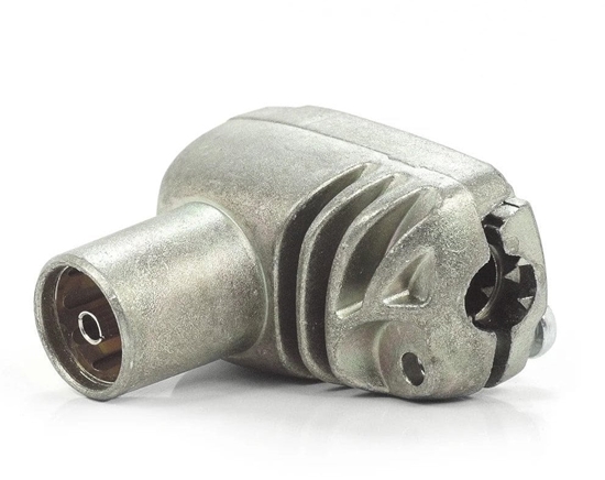 Picture of Gniazdo TV(IEC) Televes ref. 4133, ktowe, metal, 1szt.