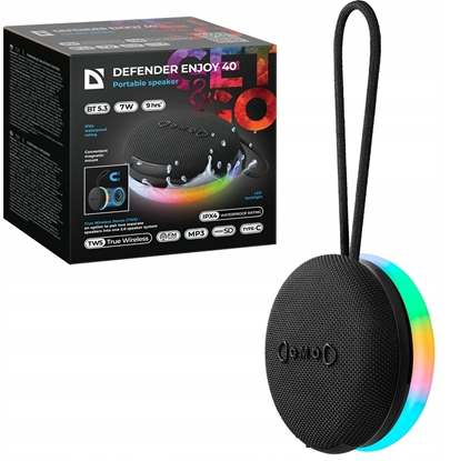 Picture of Gonik Defender Enjoy 40 Bluetooth 7W BT/LED/TF/MP3/TWS/magnes