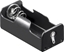Picture of Goobay Goobay 1x C (Baby) battery holder, C, Plastic, Black, 1 pc(s), -20 - 50 °C, Bulk