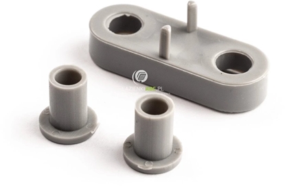 Attēls no GÓRNY ZAWIAS PLASTIKOWY PARAWANY EASY NEW 2 SKRZYDOWEGO