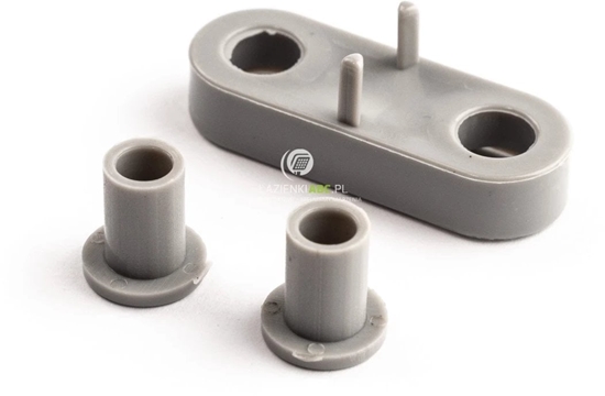 Picture of GÓRNY ZAWIAS PLASTIKOWY PARAWANY EASY NEW 2 SKRZYDOWEGO