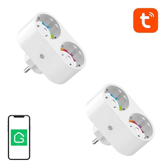 Picture of Gosund Dual smart plug WiFi Gosund SP211 (2-pack) 3500W Tuya
