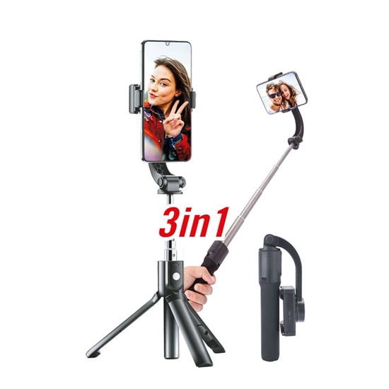 Изображение GoXtreme GS1 Foldable Gimbal For Smartphones and Action Cams 55239