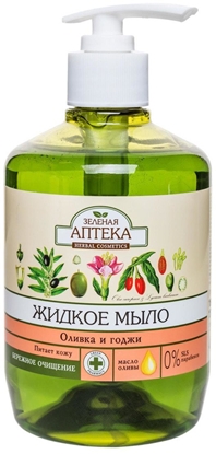 Picture of Green Pharmacy Mydo w pynie oliwka i goji 460ml