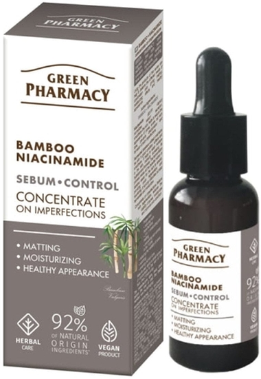 Picture of Green Pharmacy Serum na niedoskonaoci Bambus + Niacynamid 30ml