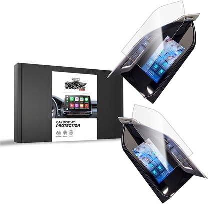 Изображение GrizzGlass Folia ceramiczna GrizzGlass CarDisplay Protection do BMW 7 G70 podokietnik 5,5" 2023 [2w1]