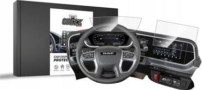 Изображение GrizzGlass Folia ceramiczna GrizzGlass CarDisplay Protection do DAF XDC NGD [2w1]