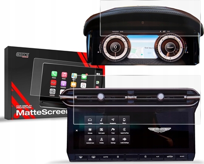Attēls no GrizzGlass Folia matowa GrizzGlass CarDisplay Protection do Aston Martin DB12 2024 [2w1]