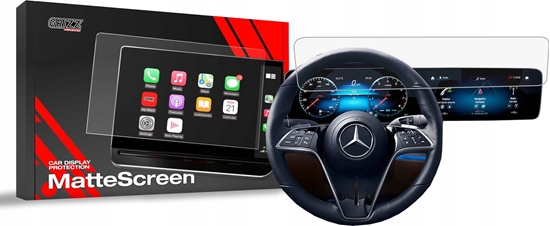 Изображение GrizzGlass Folia matowa GrizzGlass CarDisplay Protection do Mercedes S Klasa Coupe W222 2017-2020
