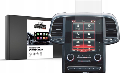 Изображение GrizzGlass Folia matowa GrizzGlass CarDisplay Protection do Renault Espace 5 8,7 cali 2014-2019