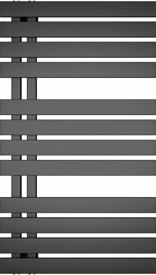 Picture of Grzejnik azienkowy Instal-Projekt Grzejnik POP STAR 50/90 graphite C12 pod. dolne 50