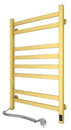 Picture of Grzejnik azienkowy Navin Electric towel dryer Navin Avangard 480*800 Sensor left gold 10-428153-4880