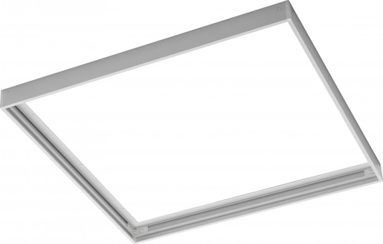 Picture of GTV Rama do montau natynkowego PANELI LED 60X60cm (TYPU KING, PRINCE, INNOVO) bez rub biaa GT-RM60X60-00
