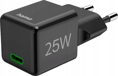 Изображение Hama 00201985 adowarka do urzdze przenonych Smartfon Czarny Prd przemienny Szybkie adowanie Wewntrzna