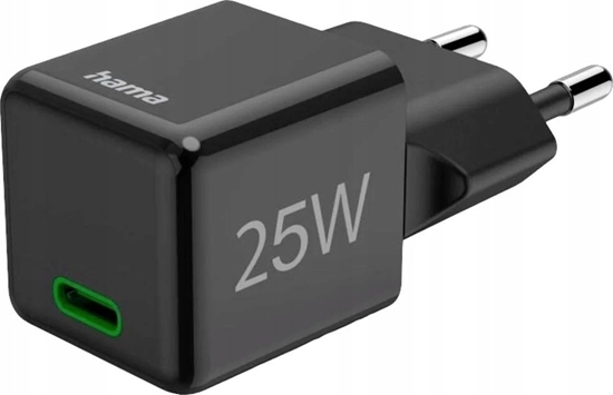 Изображение Hama 00201985 adowarka do urzdze przenonych Smartfon Czarny Prd przemienny Szybkie adowanie Wewntrzna