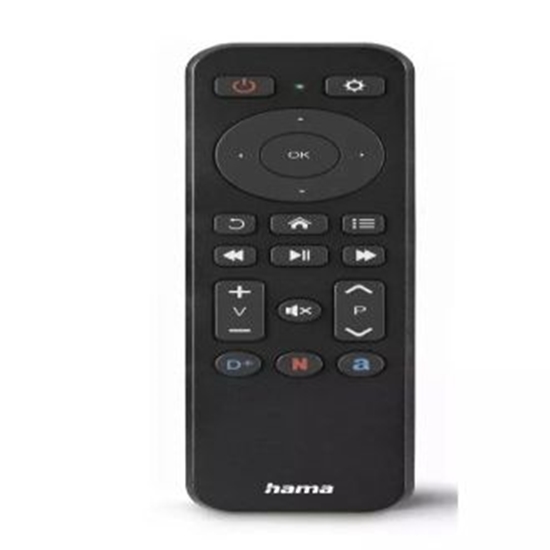 Picture of Hama emote control IR Wireless TV Press buttons Black