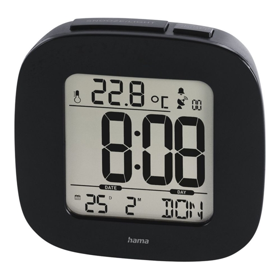 Picture of Hama Hama 00186373 RC 45 Alarm Clock Black