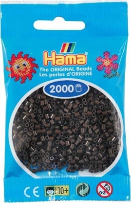 Picture of Hama mini perler brun