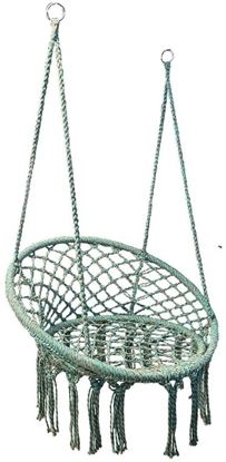 Attēls no HAMAK AUROWY FOTEL WISZCY BOCIANIE GNIAZDO 80x60CM TURKUSOWO BRZOWY