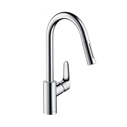 Attēls no HANSGROHE Hansgrohe Focus M41 Single lever kitchen mixer 240, pull-out spray, 2jet 31815000