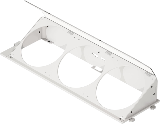 Picture of HAVN HS 420 Angled Bottom Fan Bracket - wei