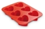 Picture of Heart mold 6 pcs. silicone Juliette 17x22 5x3 8cm 8006043690408