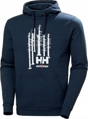 Picture of Helly Hansen Bluza Helly Hansen Graphic Hoodie Navy Melange
